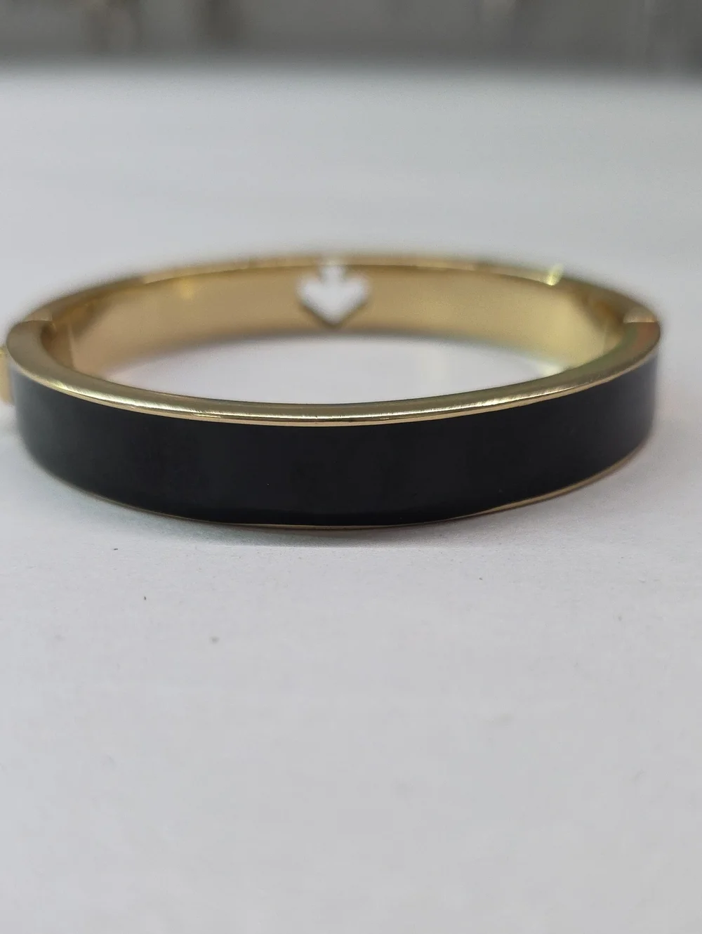 Kate Spade Hole Punch Spade Hinge Bangle